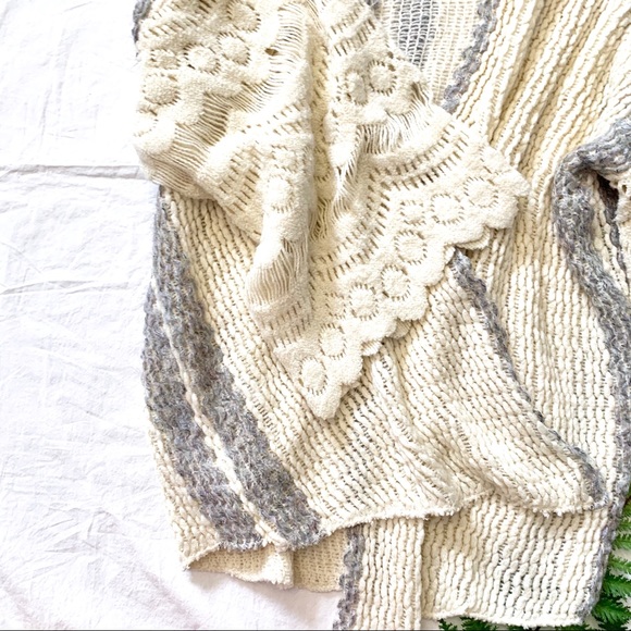 Anthropologie Crochet Kimono - Picture 7 of 8